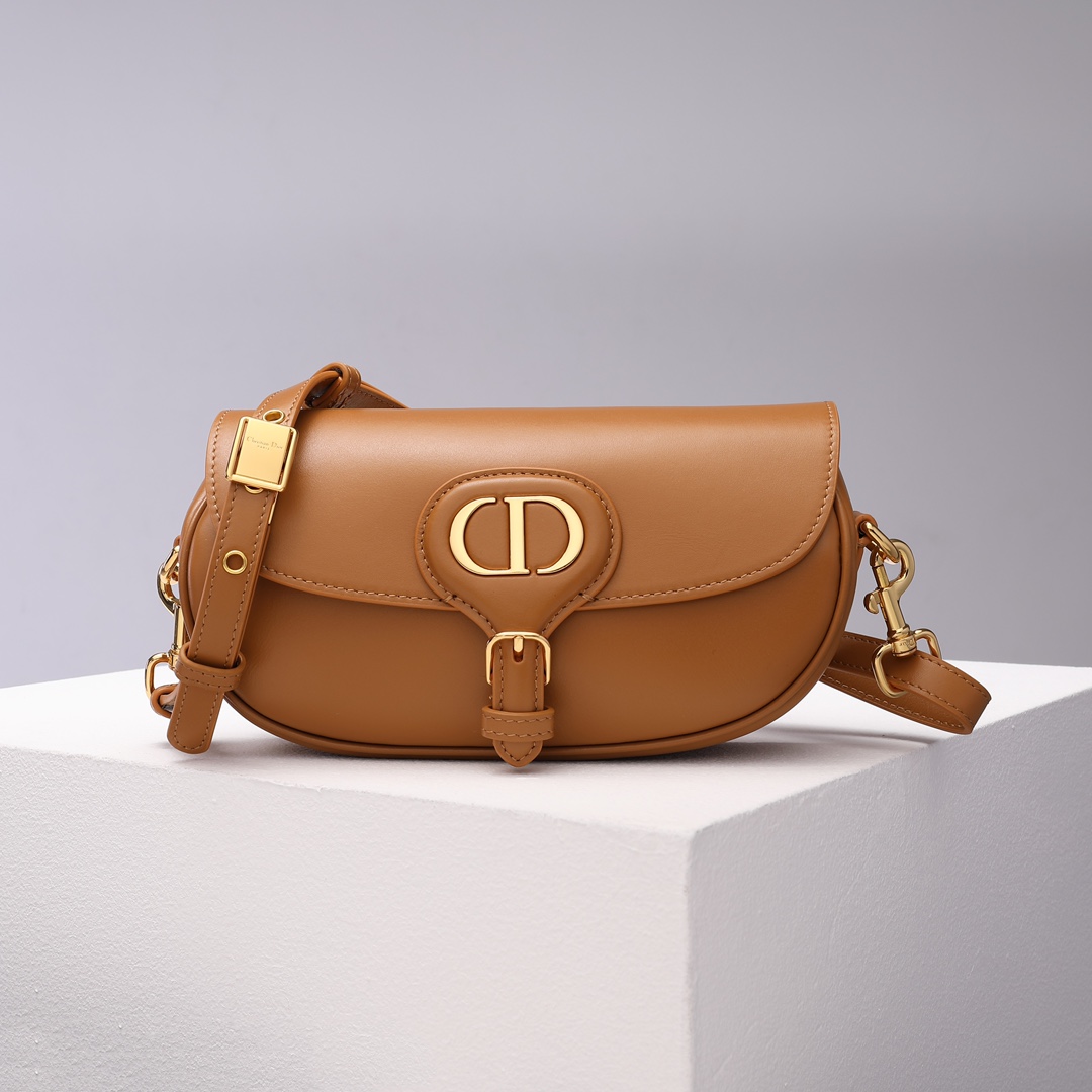 Dior Bobby East-West Bag Caramel Box Calfskin